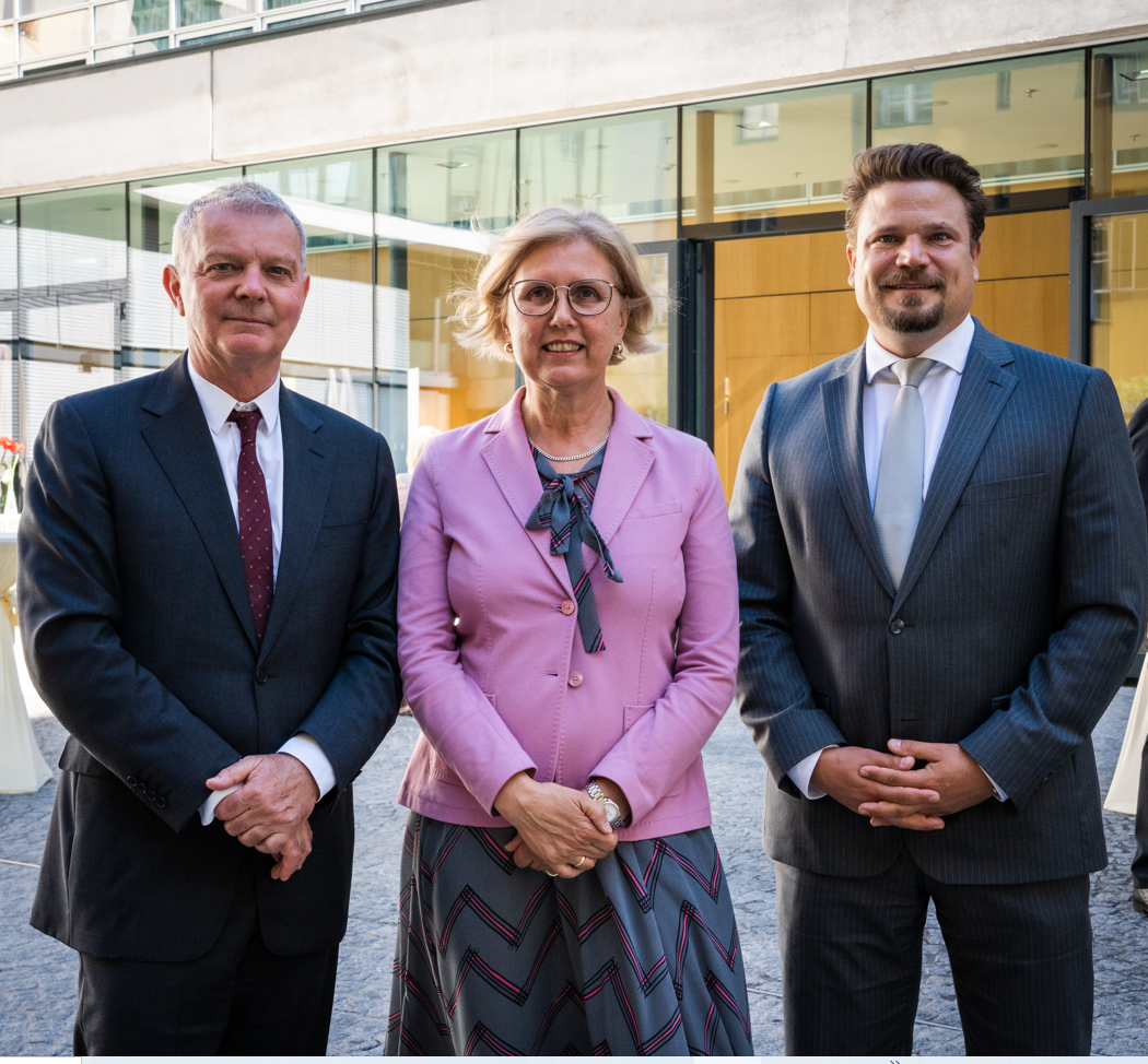 v. l. n. r.: Reinhard Krismer, Margit Kraker, Werner Sedlak ©Landtagsdirektion Tirol/Christanell