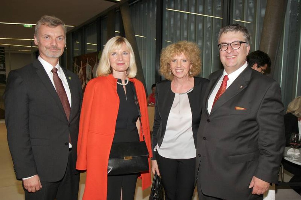 v. l. n. r.: Peter Pollak (Stadtrechnungshof Wien), Brigitte Eggler-Bargehr (Vorarlberg), Maria-Luise Auer (Tirol), Ludwig F. Hillinger (Salzburg) © Landesrechnungshof Burgenland